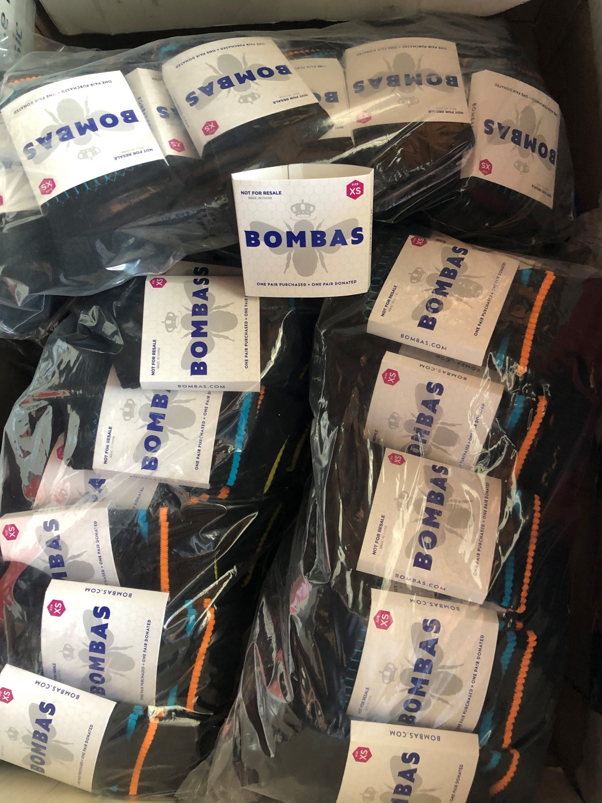 Bombas Socks Donation